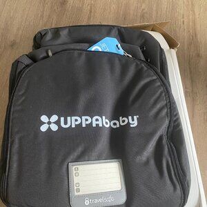 Uppababy Travel Bag for Aria, Mesa (All Models) Black Travel Safe *Brand New*
